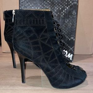 Sam Edelman Black Suede Bootie